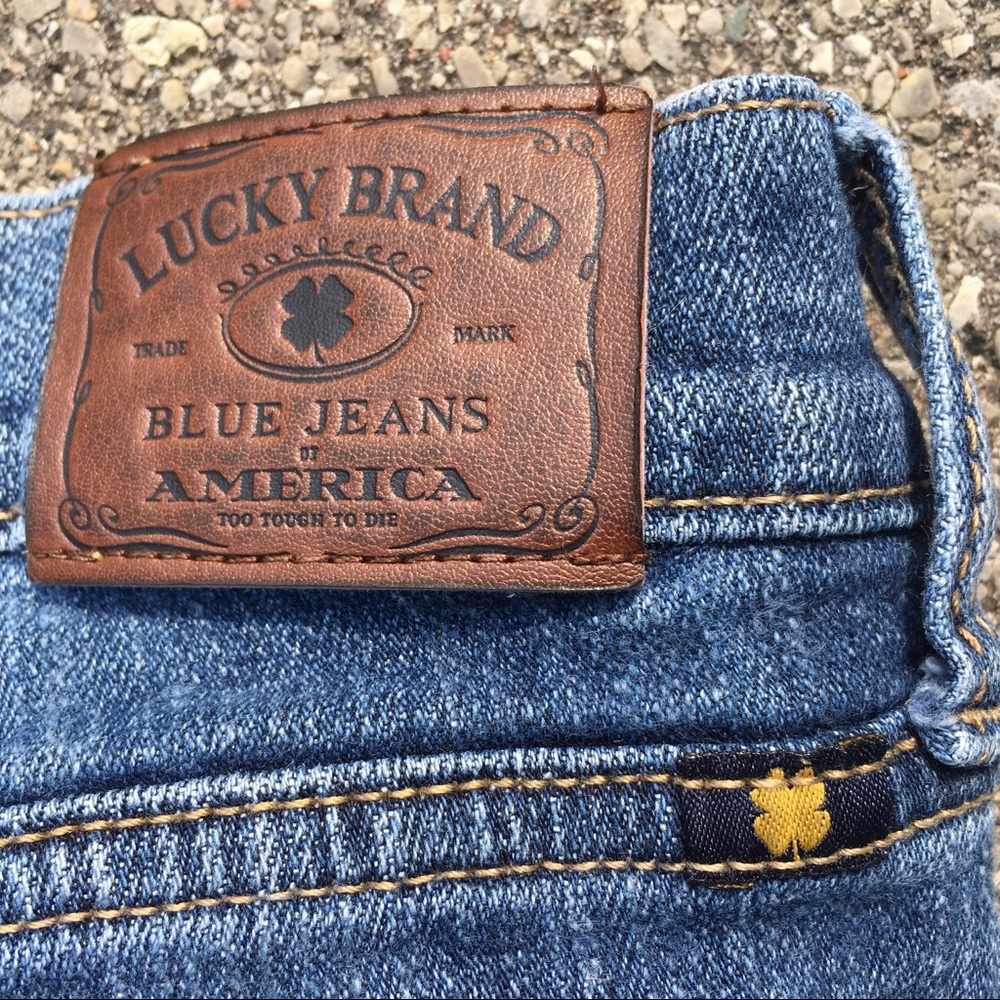 Lucky Brand Sweet Straight Leg Mid Rise Jeans - Picture 7 of 12